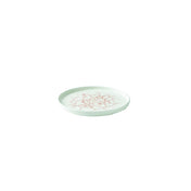 Churchill China KTAMWP261 Walled Plate 10-2/8" Dia. Kintsugi Coral Evolve