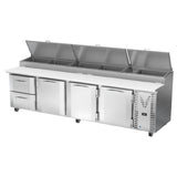 Victory VPPD119HC-2 Pizza Prep Table Powered By V-Core™ Four-section