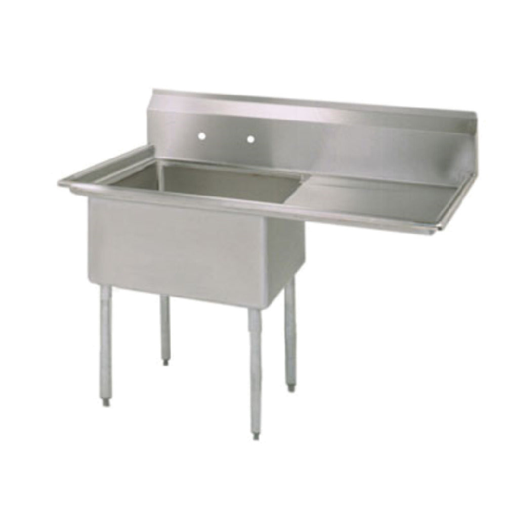 BK Resources BKS-1-24-14-24R Sink One Compartment 50-1/2"W X 29-13/16"D X 43-3/4"H Overall Size