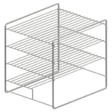 Gold Medal 5553-006 - Flat Rack Cabinet Kit, Large, Without Graphics (compatible With Cabinets 5550-00 & 5550-01)