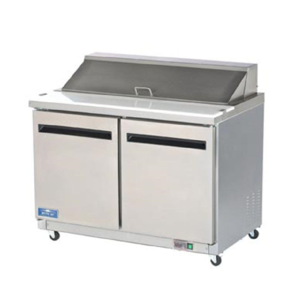 Arctic Air AST48R - Sandwich/Salad Prep Table, Two-section, 48-1/4"W