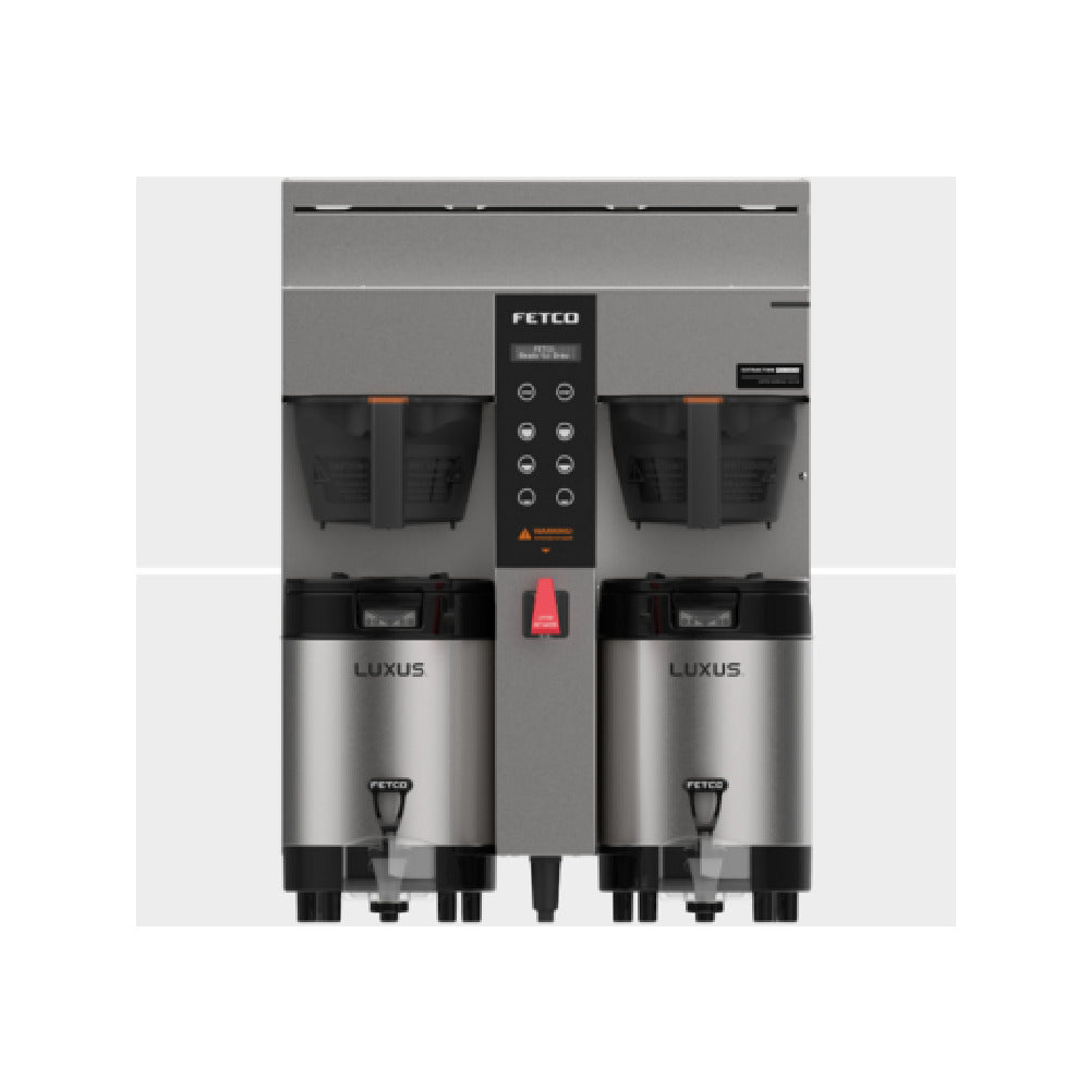 Fetco E1232US-1B230-MM010 Extractor Plus Series Coffee Brewer Double 1.0 Gallon Capacity