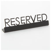 American Metalcraft SBR5 Sign "reserved" 5"L X 3/4"W X 1-1/4"H