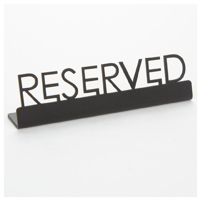 American Metalcraft SBR5 Sign "reserved" 5"L X 3/4"W X 1-1/4"H