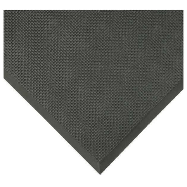 AllPoints 16505 T17 Superfoam 3' X 8' Anti Fatigue Mat Black