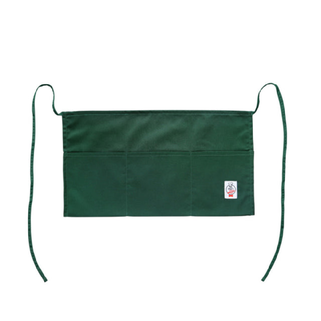 CAC China APWA-1G Chef's Pride Waist Apron 21-7/8"L X 12-1/2"W Waist Ties