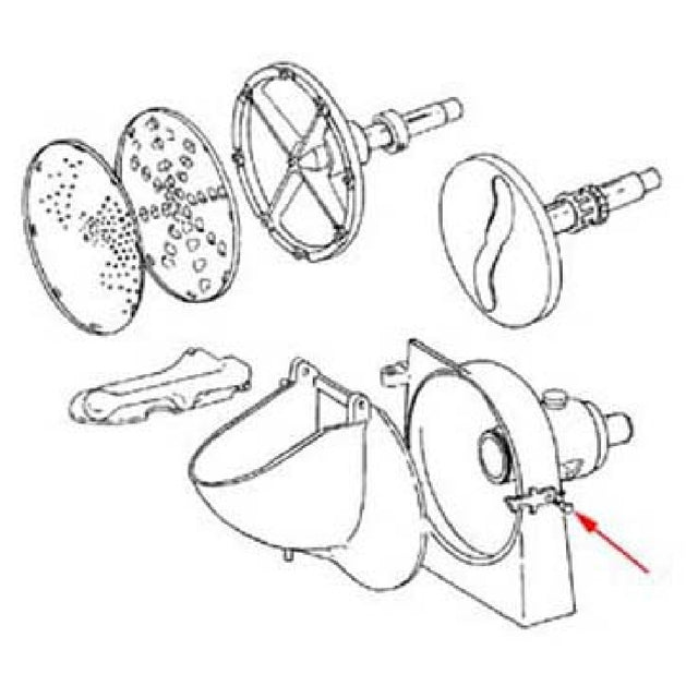 Hobart 00-8917 Latch Screw