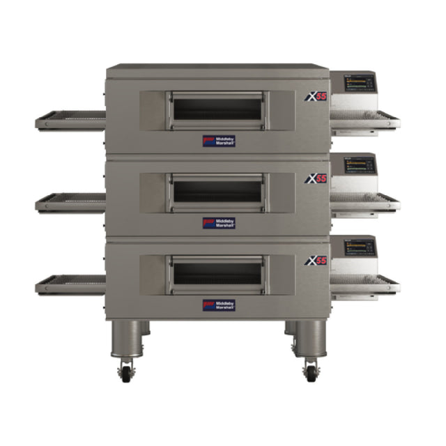 Middleby Marshall X55GWB-3_LP - Energy Management Wide-Belt Conveyor Oven, Gas Fired