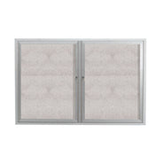 Aarco ODCC3648R Bulletin Board 48"W X 36"H Enclosed