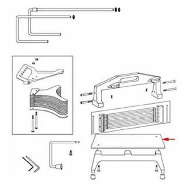 Vollrath/Idea-Medalie VOL671 Platform Tp
