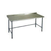 Eagle UT3648GTE Spec-Master® Series Work Table 48"W X 36"D 14/300 Series Stainless Steel Top With 1-1/2"H Rear Up-turn
