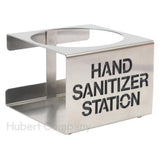 Hubert 74478 - Sanitizer Holder, Countertop, 6-1/10"L X 6-1/4"W X 5-1/10"H