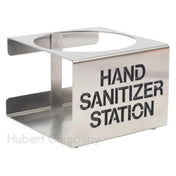 Hubert 74478 - Sanitizer Holder, Countertop, 6-1/10"L X 6-1/4"W X 5-1/10"H