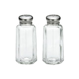 TableCraft Products 155S&P-2 - Salt/Pepper Shaker, 2 Oz., 1-5/8"L X 1-5/8"W X 4"H