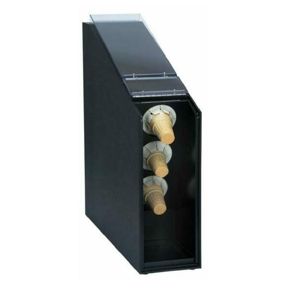 Dispense-Rite CTCD-3BT - Ice Cream Cone Dispenser, Countertop, 21-3/4"H X 6"W X 22-3/4"D