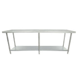 Empura EWT2496 - Work Table, 96"W X 24"D X 35"H, Economy Duty