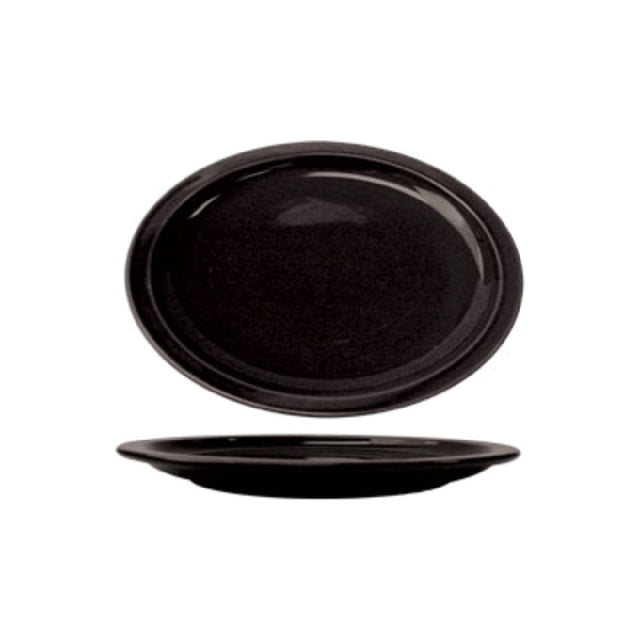 International Tableware CAN-12-B Platter 9-3/4" X 7-1/2" Oval