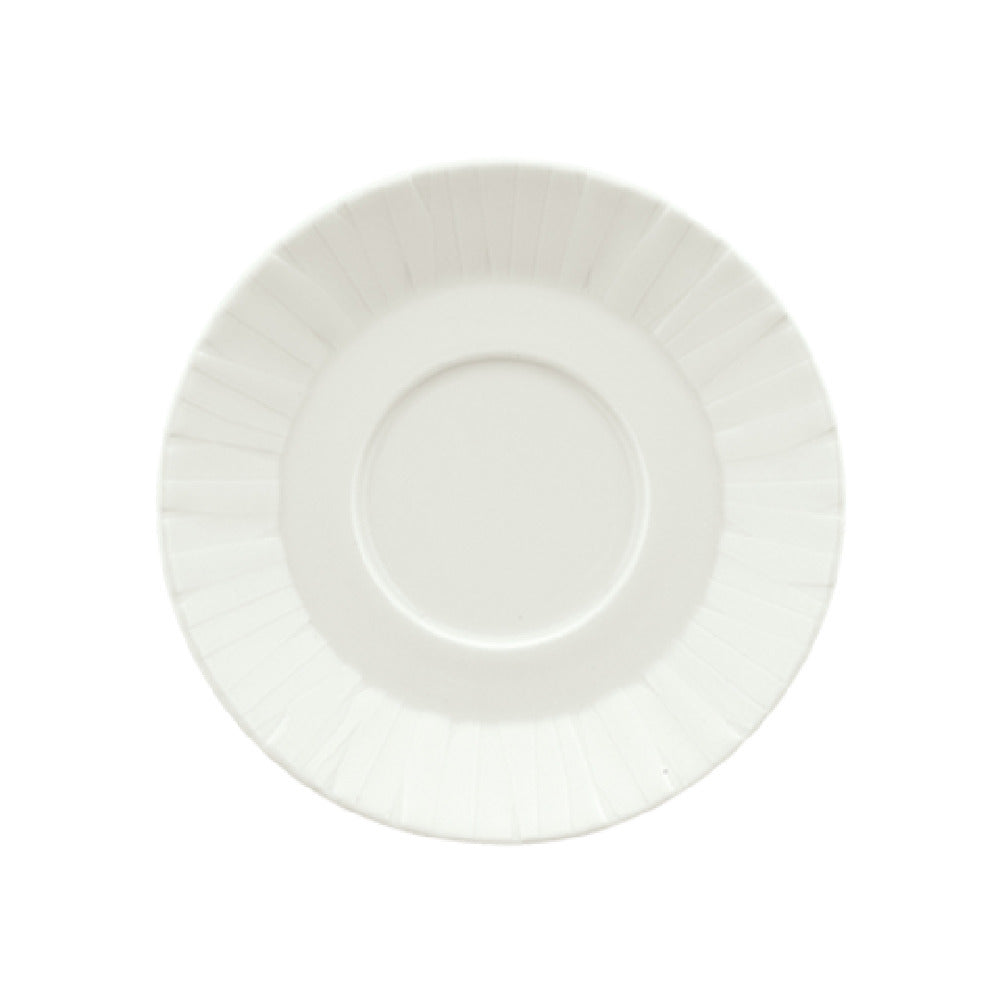 Libbey 9366959 (Formerly Syracuse China) Saucer 4-5/8" Dia. 1-3/4" Dia. Well