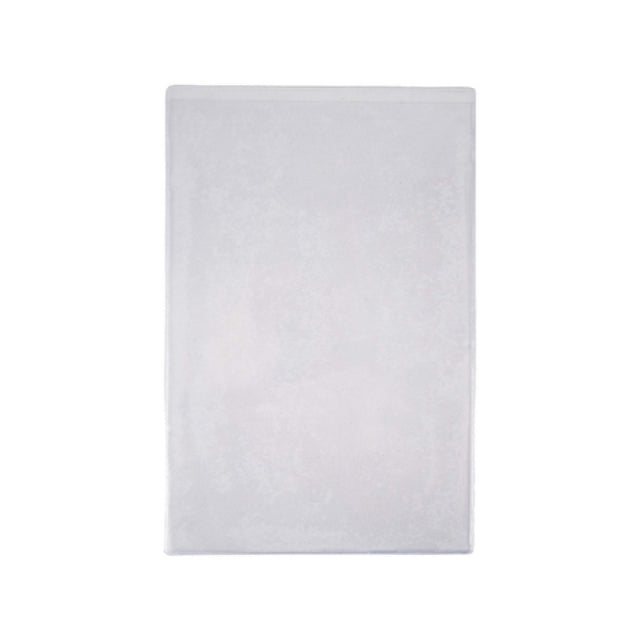 Risch 100 8.5X14 Clear Vinyl Menu Cover 8-1/2" X 14" 8 Gauge Single Pocket Holds 2 Sheets Of Paper