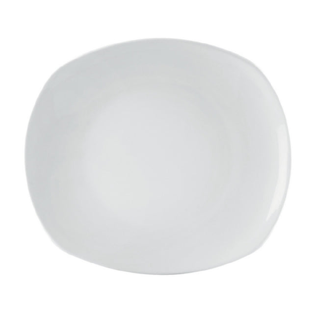 CAC China KYT-21 Key West Plate 12"L X 10-1/2"W X 1-1/4"H Rectangular