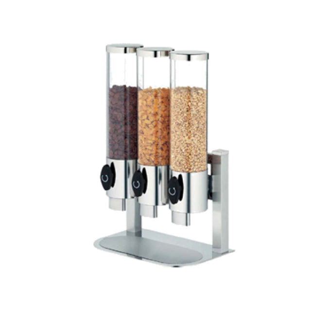 BauscherHepp 57.0124.6040 Cereal Dispenser Triple Dispensers 369-3/5 Oz. (123.2 Oz. Each Dispenser)