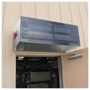 Curtron S-IBD-144-4 Insect Back Door Air Curtain Covers Area Up To 144"W (4) 1-speed 3/4 HP Motors
