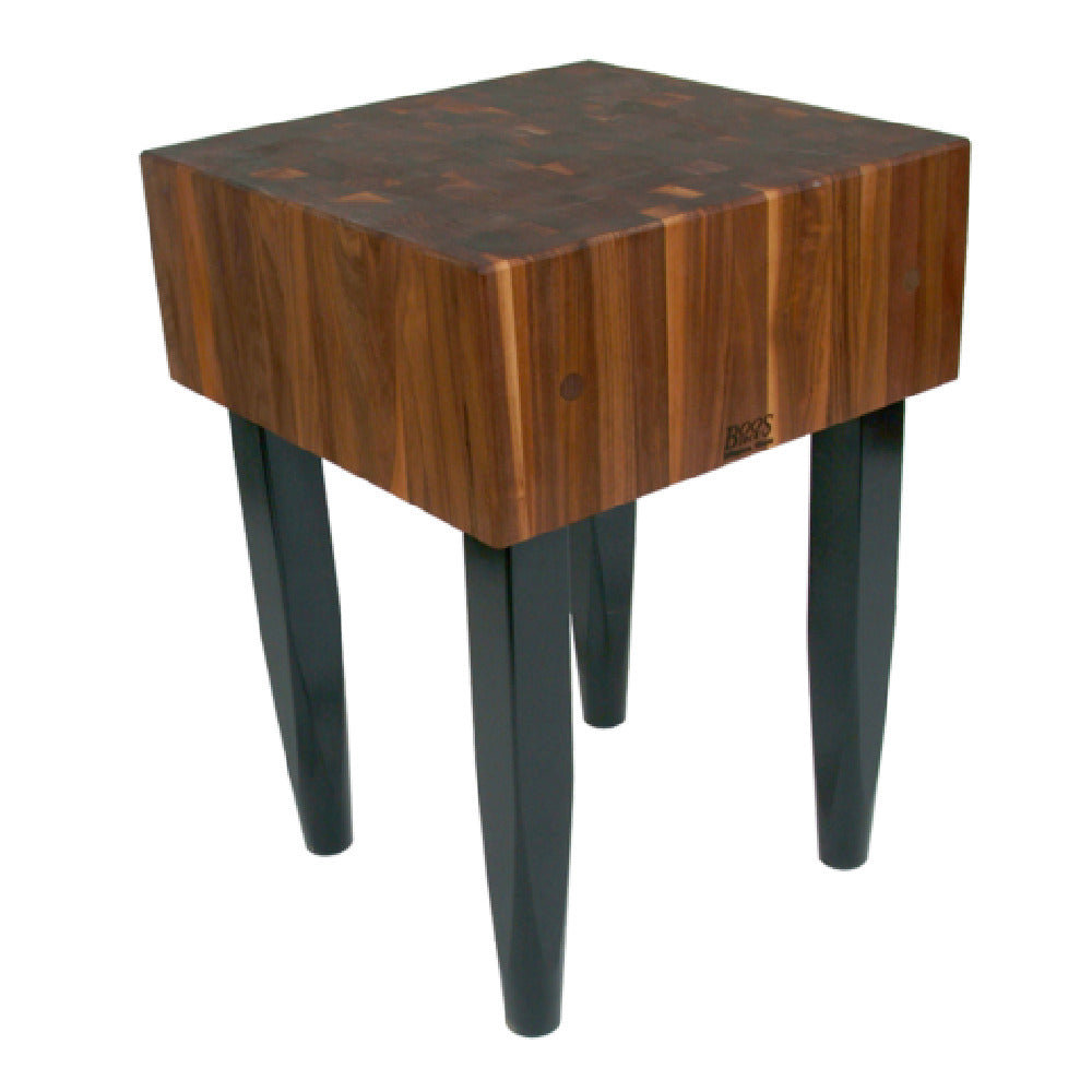 John Boos WAL-PCA1 Pro Chef® Butcher Block 18"W X 18"D X 34"H Overall Size 10" Thick End Grain Top