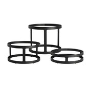Steelite GS196672 Display Riser Set Of 38-1/2" Dia. (6-5/8"H 4-3/8"H 2-3/8"H)