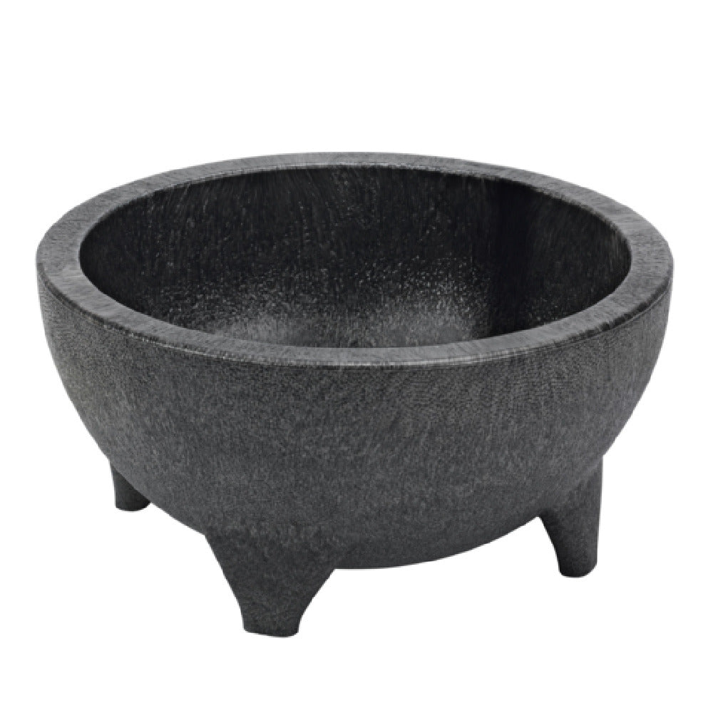 Service Ideas MB56BL Molcajete Bowl And Pestle 56 Oz. Capacity 9" Dia. X 4.38" H