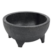 Service Ideas MB56BL Molcajete Bowl And Pestle 56 Oz. Capacity 9" Dia. X 4.38" H