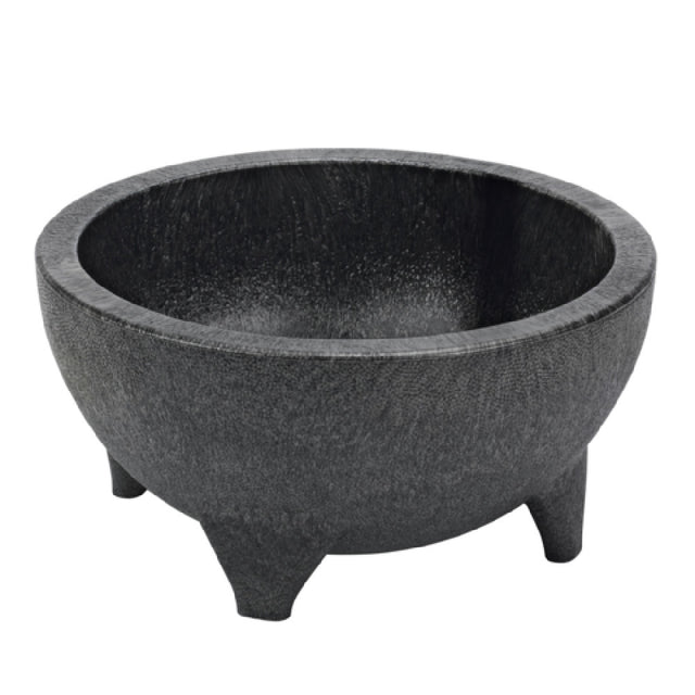 Service Ideas MB56BL Molcajete Bowl And Pestle 56 Oz. Capacity 9" Dia. X 4.38" H