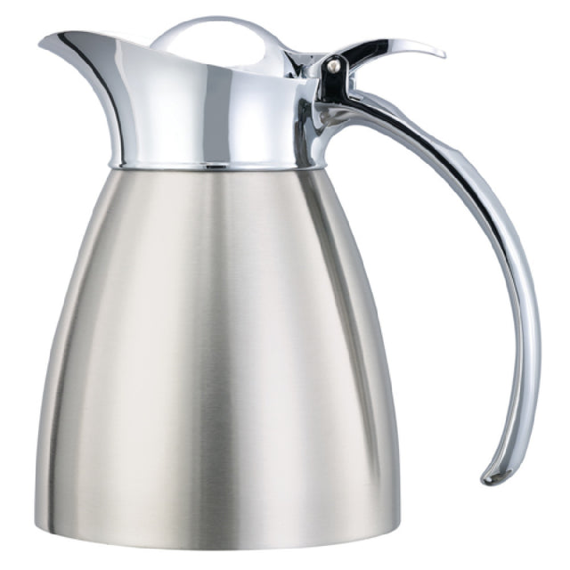 Service Ideas MAR03BS Marquette Series Vacuum Insulated Carafe 4.25"W X 5.75"D X 6"H