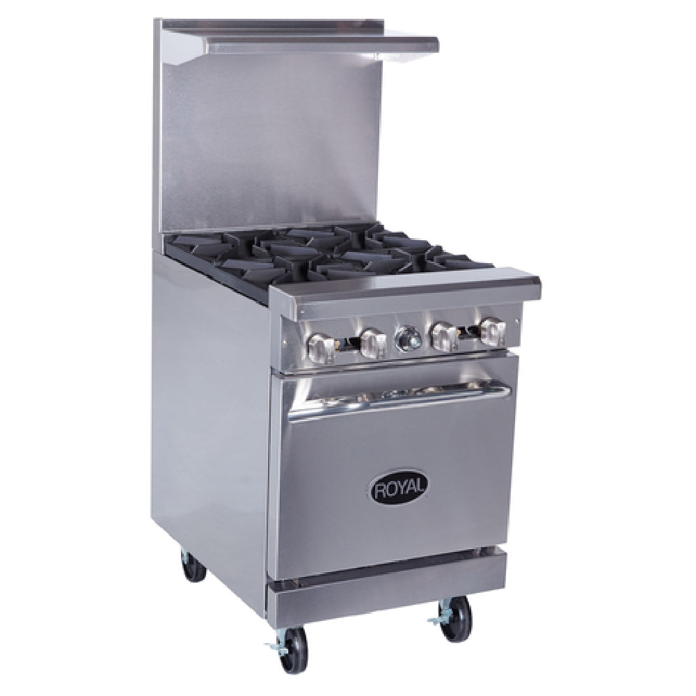 Royal Range Of California RR-4SU_NAT Restaurant Range Gas 24"
