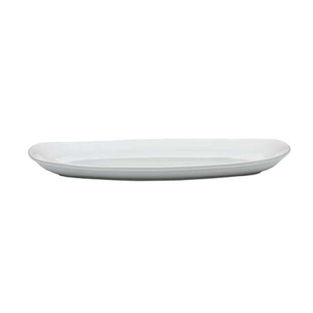 Libbey DDN OG-2500 Platter 13-3/4" X 8-3/4" X 1-1/4" Oval