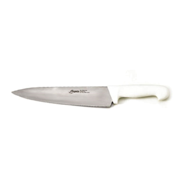 Alegacy Foodservice Products PC12910WH ColorCode Cook's Knife 10" Blade Rigid Molybdenum Stainless Steel Blade