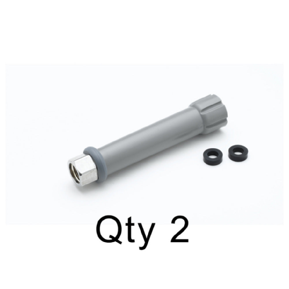 T&S Brass 002881-40M Gray Handle Grip Assemblies 3/8" NPT Female Inlet (2 Each Per Case)