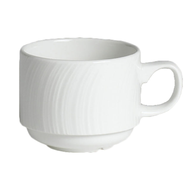 Steelite 9032C986 Stacking Cup 7.5 Oz 4.125" X 2.5"