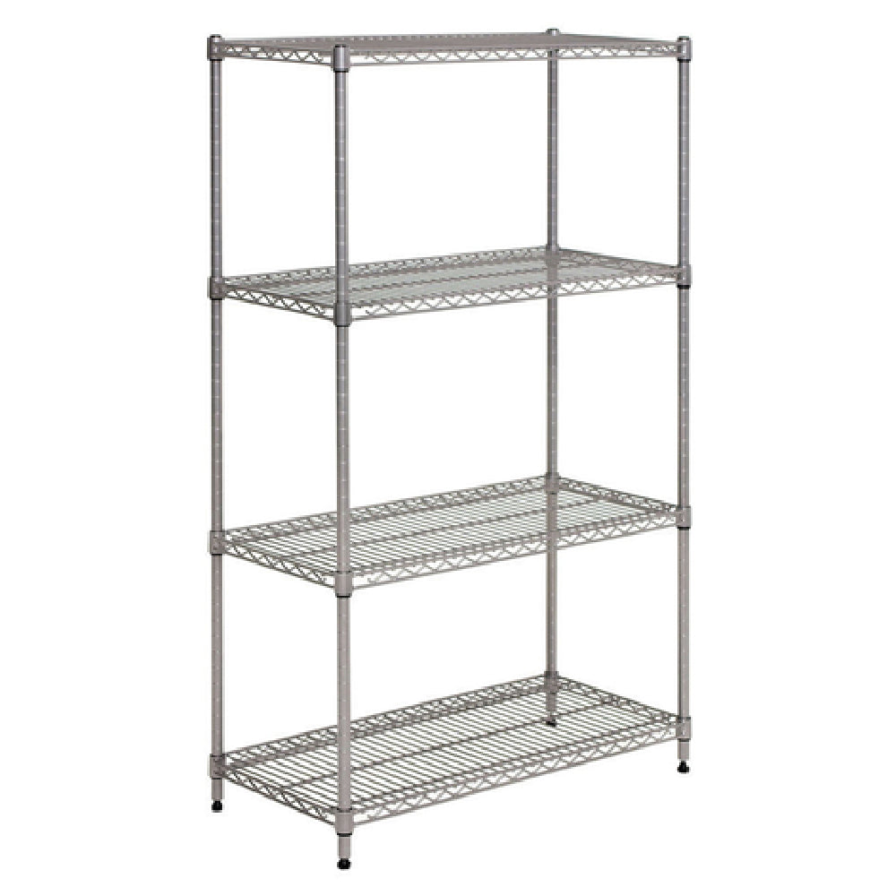 Hubert 76339 - Shelving Unit, Wire, 36"W X 24"D X 72"H
