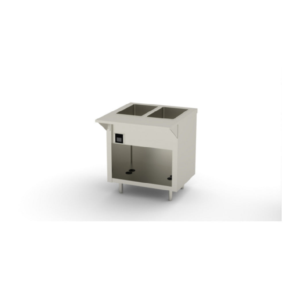 Duke EW-2-CBSS Thurmaduke™ Ganged Waterless Well Unit Electric 32"W X 25-1/2"D X 36"H