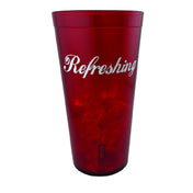 Buccaneer 522010-REFRESH - (Buccaneer) Pebble Tumblers, 20 Oz., Ruby