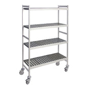 Fermod 4R31B71M (6611/R1) Fermostock® Mobile Shelving Unit 4-tier 71"H