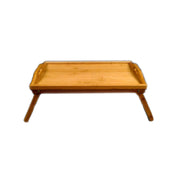 Town 34249 Serving Tray With Folding Legs Bamboo