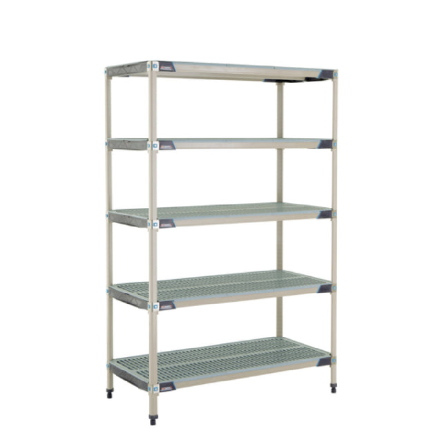 Metro 5X557GX3 MetroMax® I Starter Shelving Unit 48"W X 24"D X 74"H Rust Proof