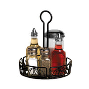 American Metalcraft LDCC17 Ironworks™ Condiment Rack 7-1/2" Dia. X 9"H Round