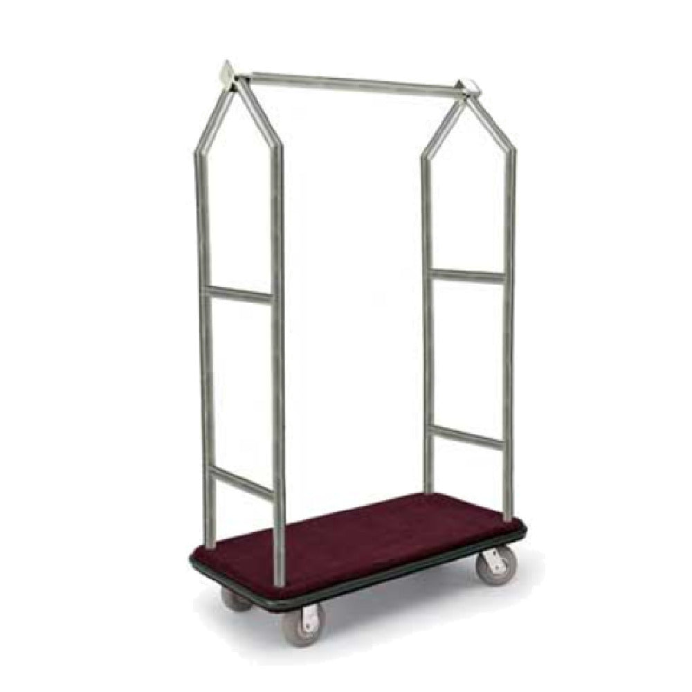 Forbes Industries 2543-PDT Specialty Luggage Cart 1-1/2" Dia. Tubular Superstructure