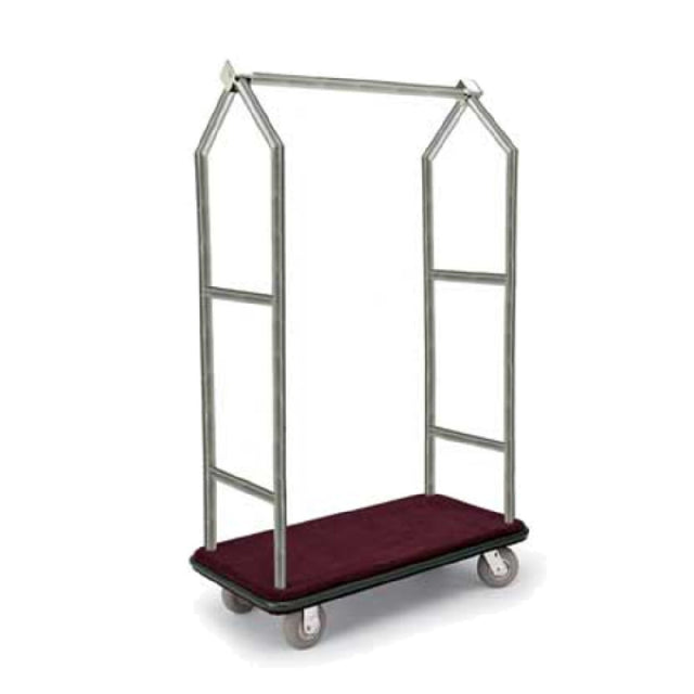 Forbes Industries 2543-PDT Specialty Luggage Cart 1-1/2" Dia. Tubular Superstructure