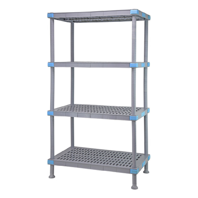 Quantum QP246074VS-4 Millenia Shelving Unit 60"W X 24"D X 74"H Up To 2000 Lbs Load Capacity