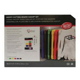 Tablecraft CBG1824APK6 Cash & Carry Grippy Cutting Board HACCP® Kit 18" X 24"