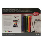 Tablecraft CBG1824APK6 Cash & Carry Grippy Cutting Board HACCP® Kit 18" X 24"