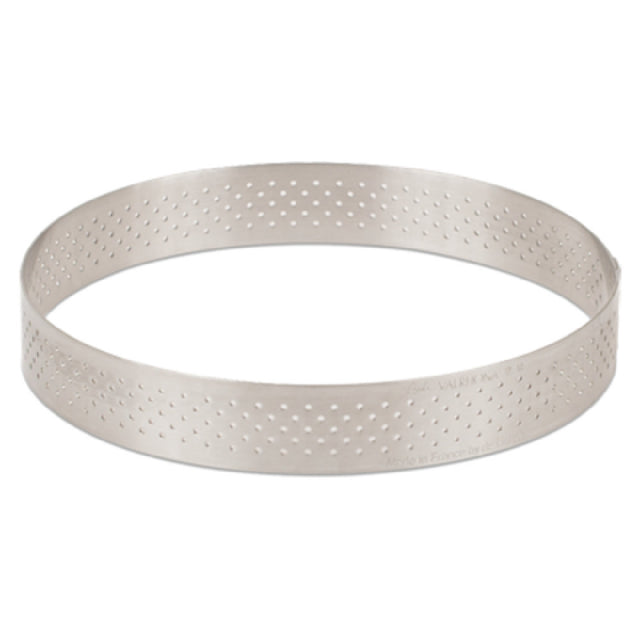 JB Prince M600 5 De Buyer Valrhona Tart Ring 5" X 3/4"H Round